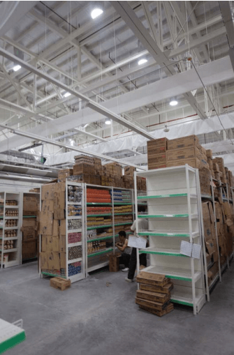 JJ Supermarket Checkout Area Skylights