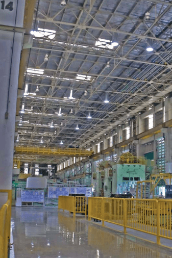 Toyota Motors Press Shop Production Area Skylights