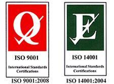 ISO9001:2008 Quality Management System & ISO14001:2004 Environmental Management Syste